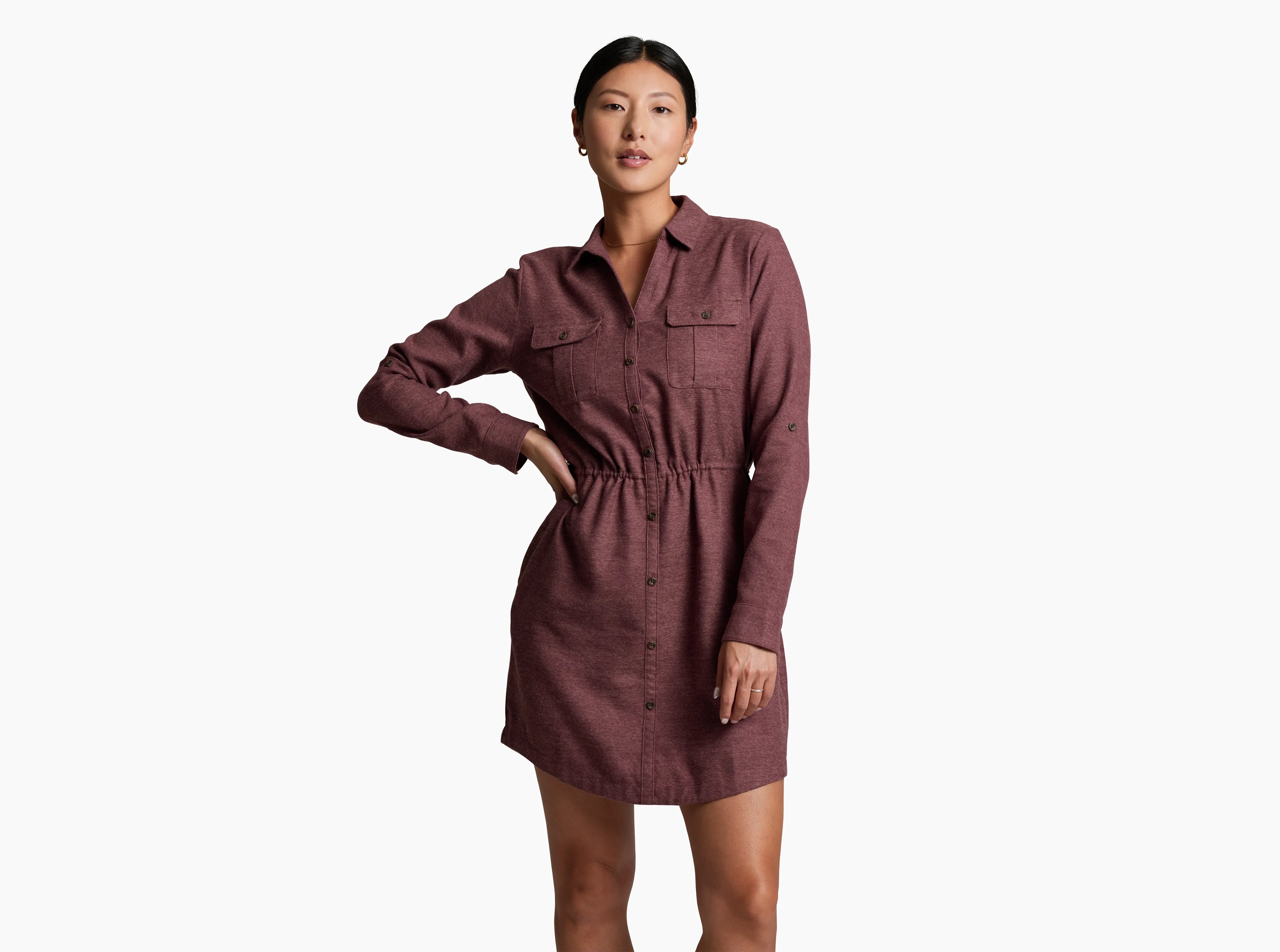 Whisper™ Flannel Dress