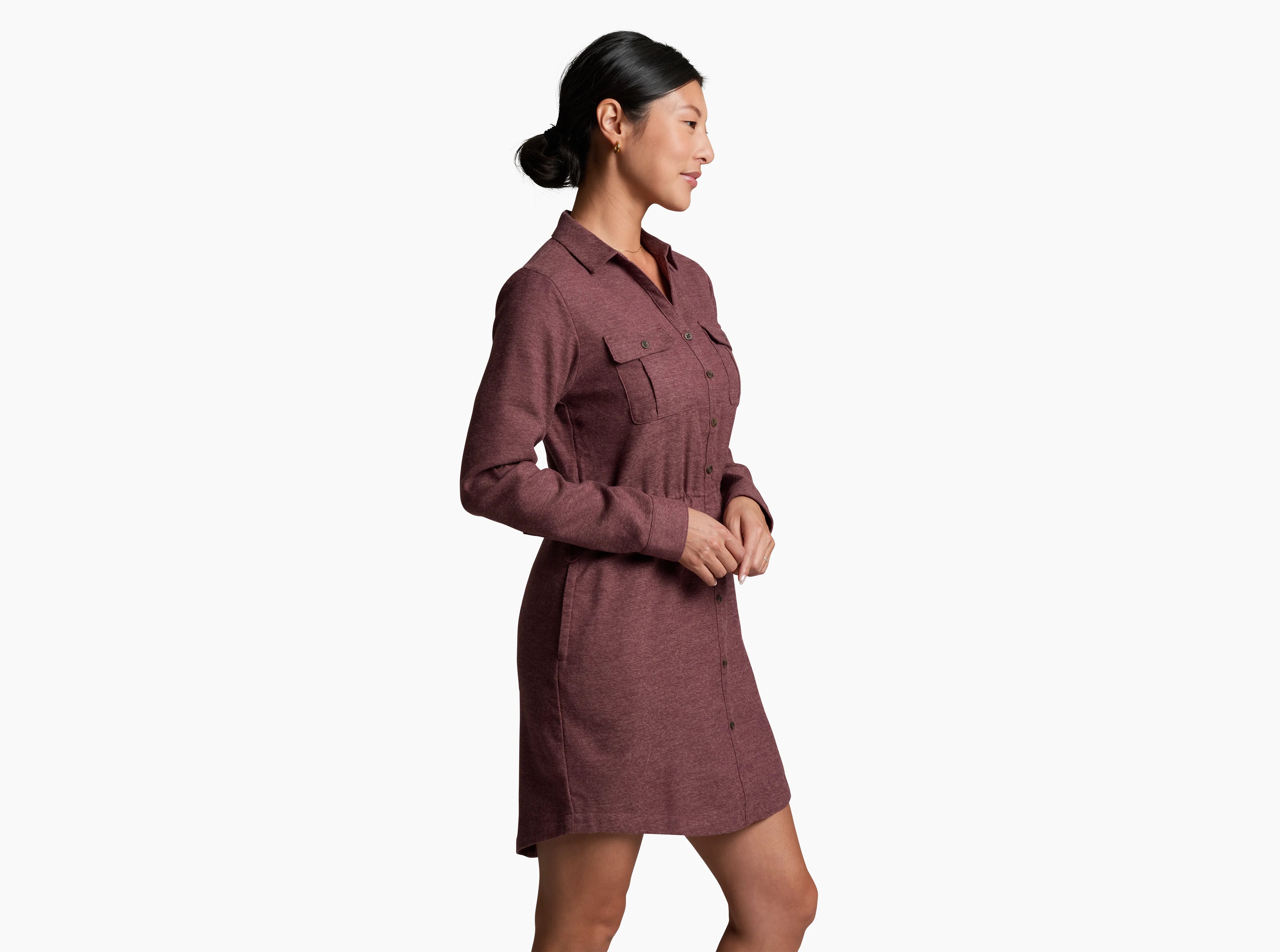 Whisper™ Flannel Dress