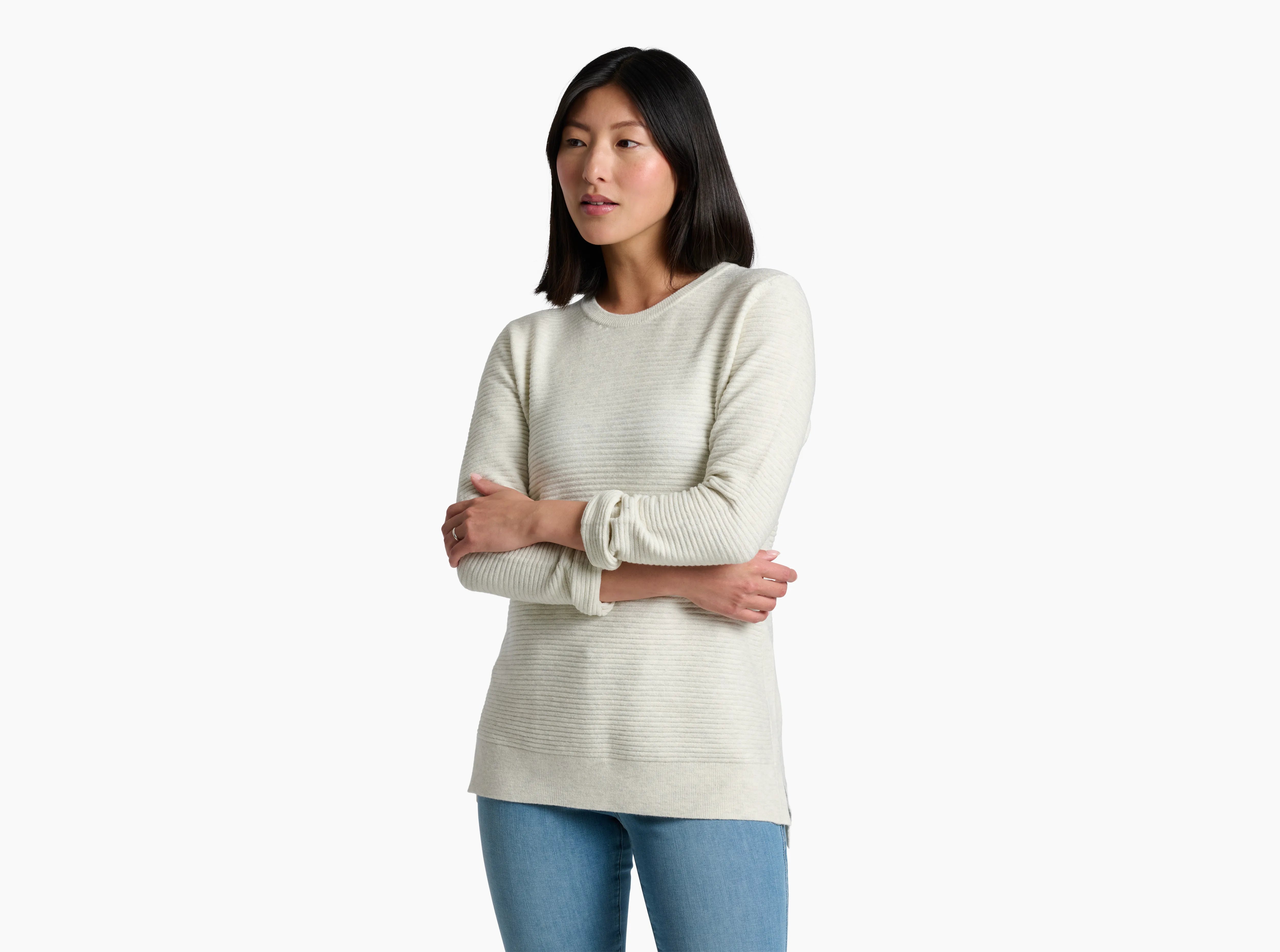 Solace™ Crew Tunic Sweater