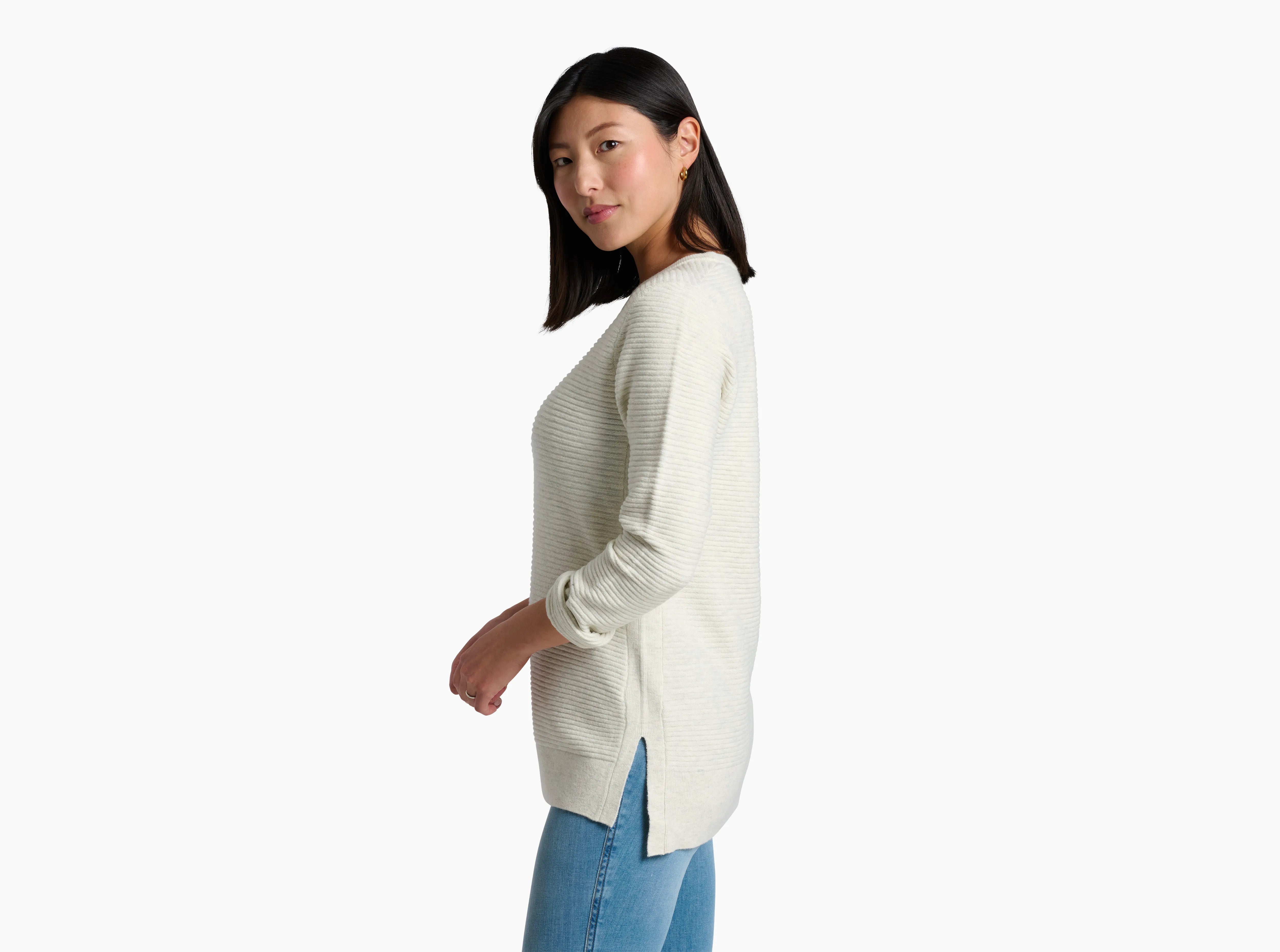 Solace™ Crew Tunic Sweater