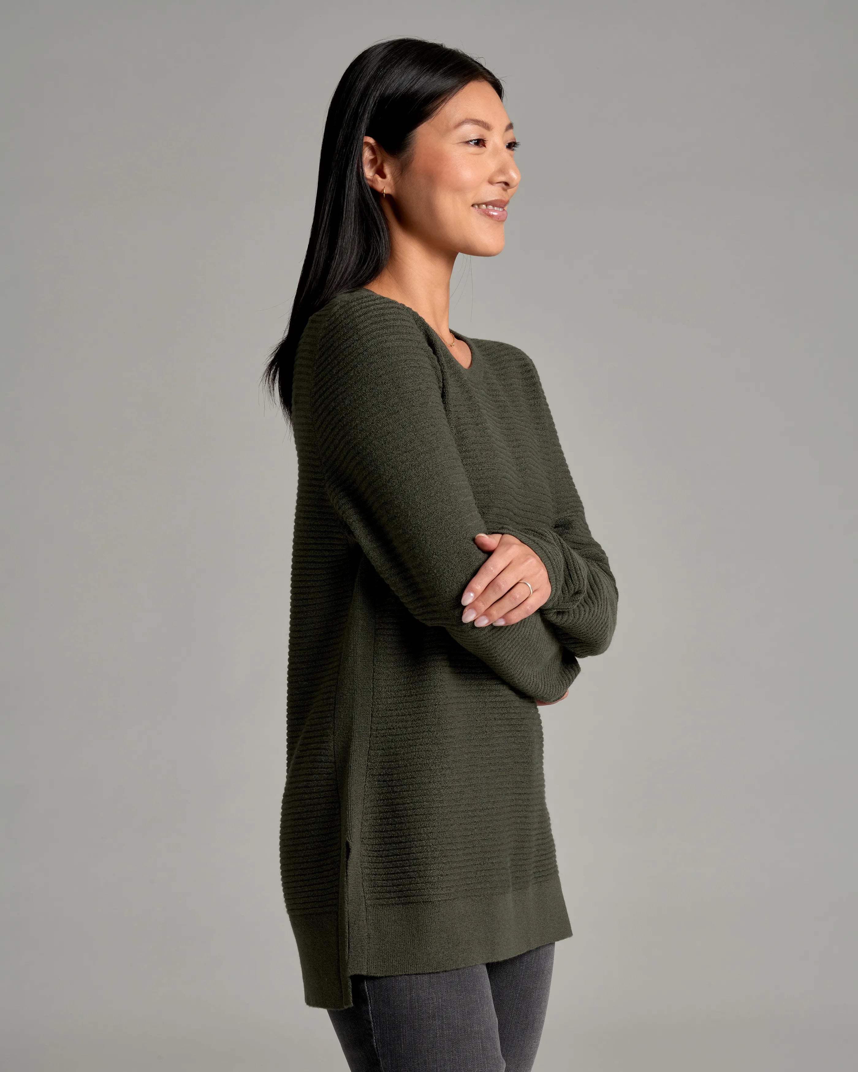 Solace™ Crew Tunic Sweater