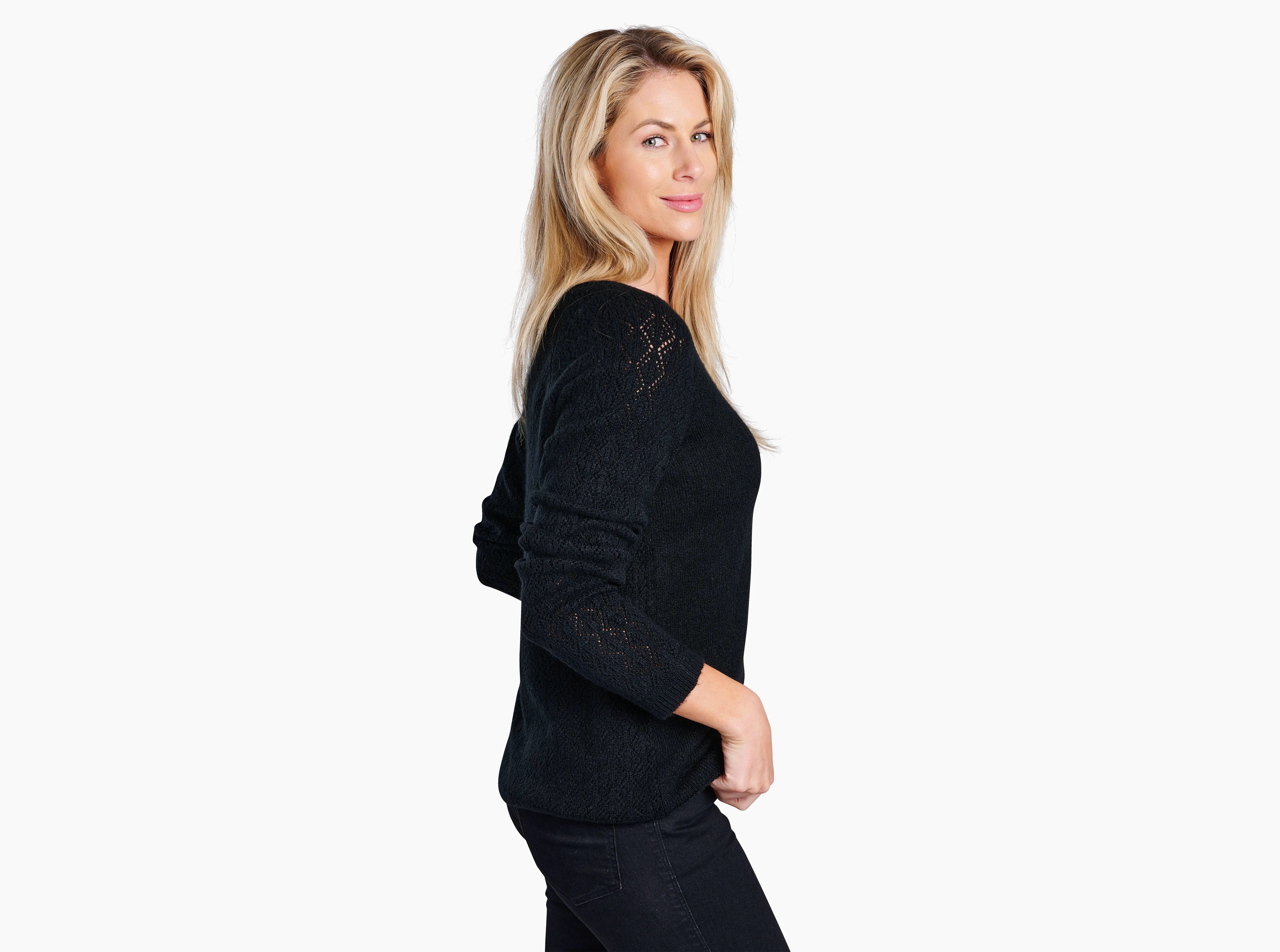Sonata™ Pointelle Sweater
