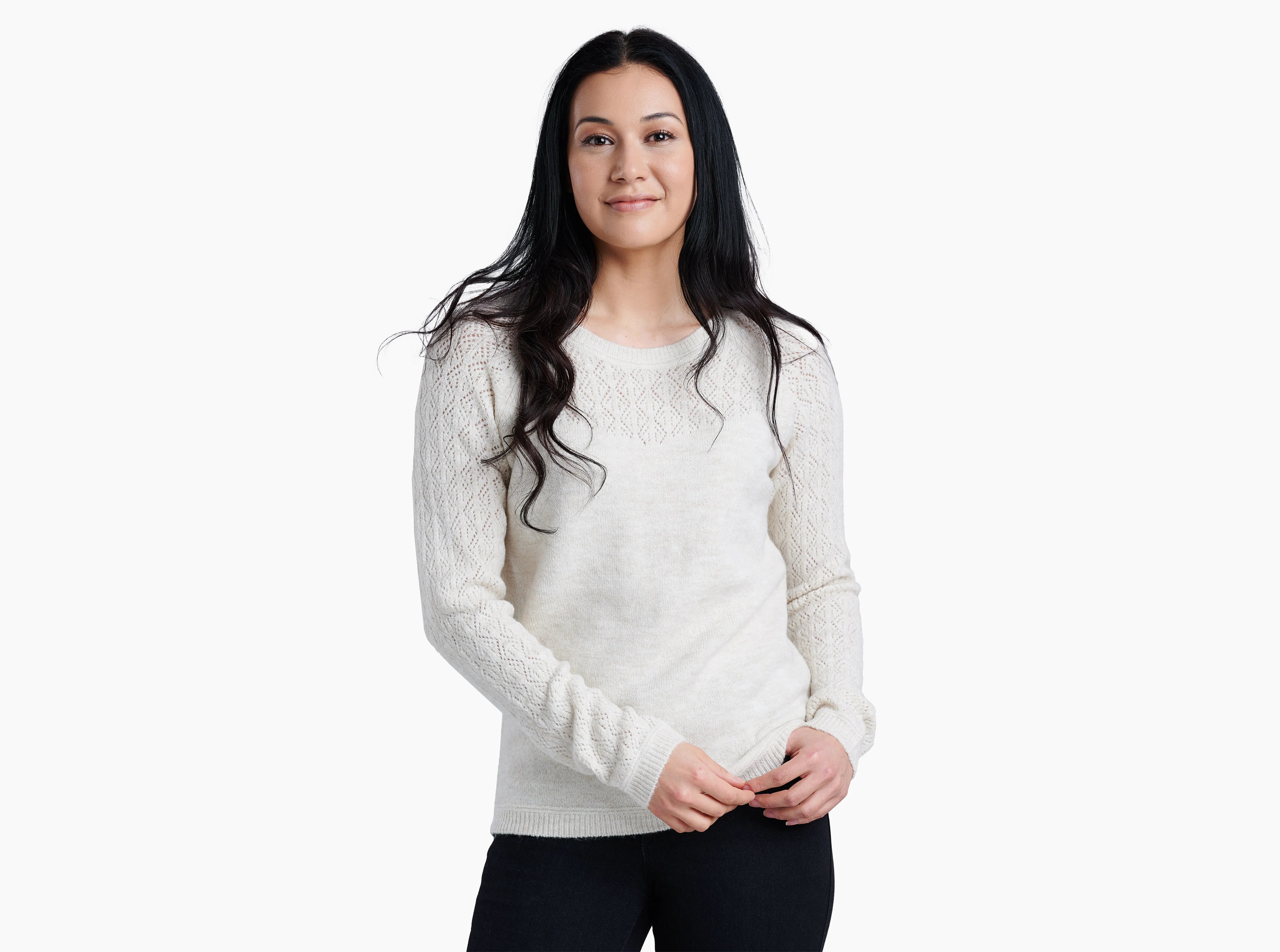 Sonata™ Pointelle Sweater