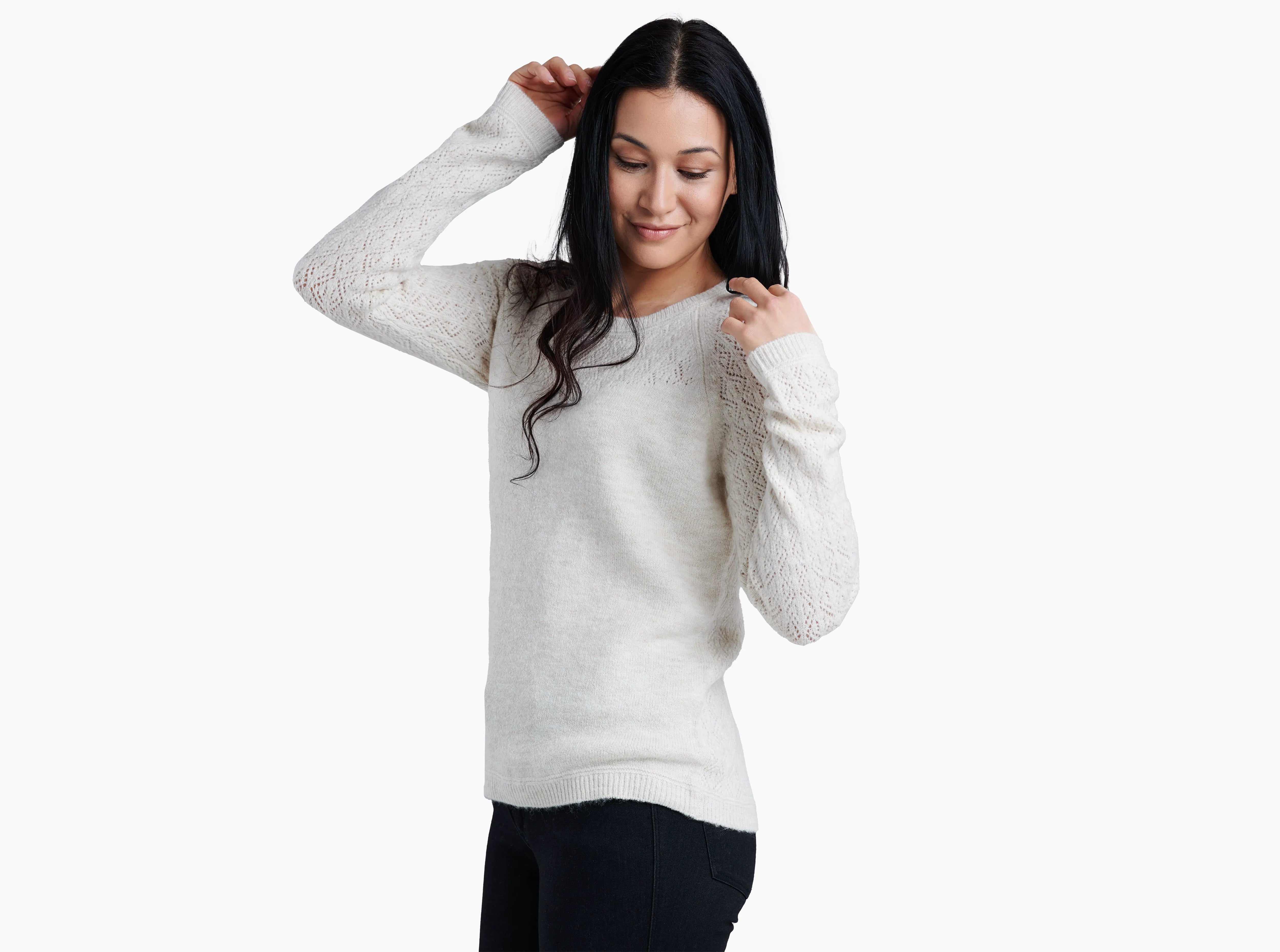 Sonata™ Pointelle Sweater