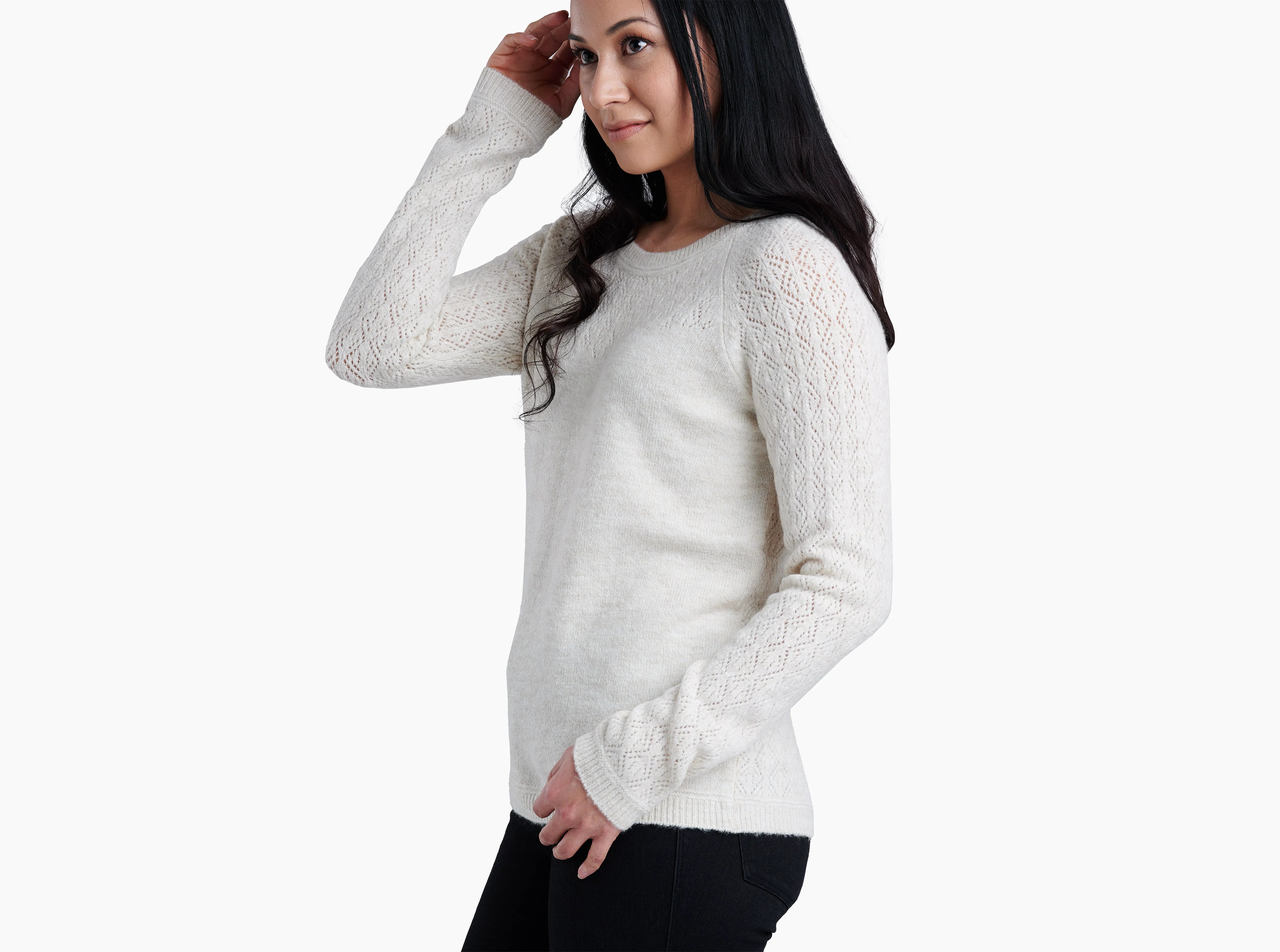 Sonata™ Pointelle Sweater