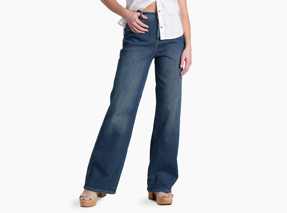 Kontour™ Rigid Wide-Leg Denim