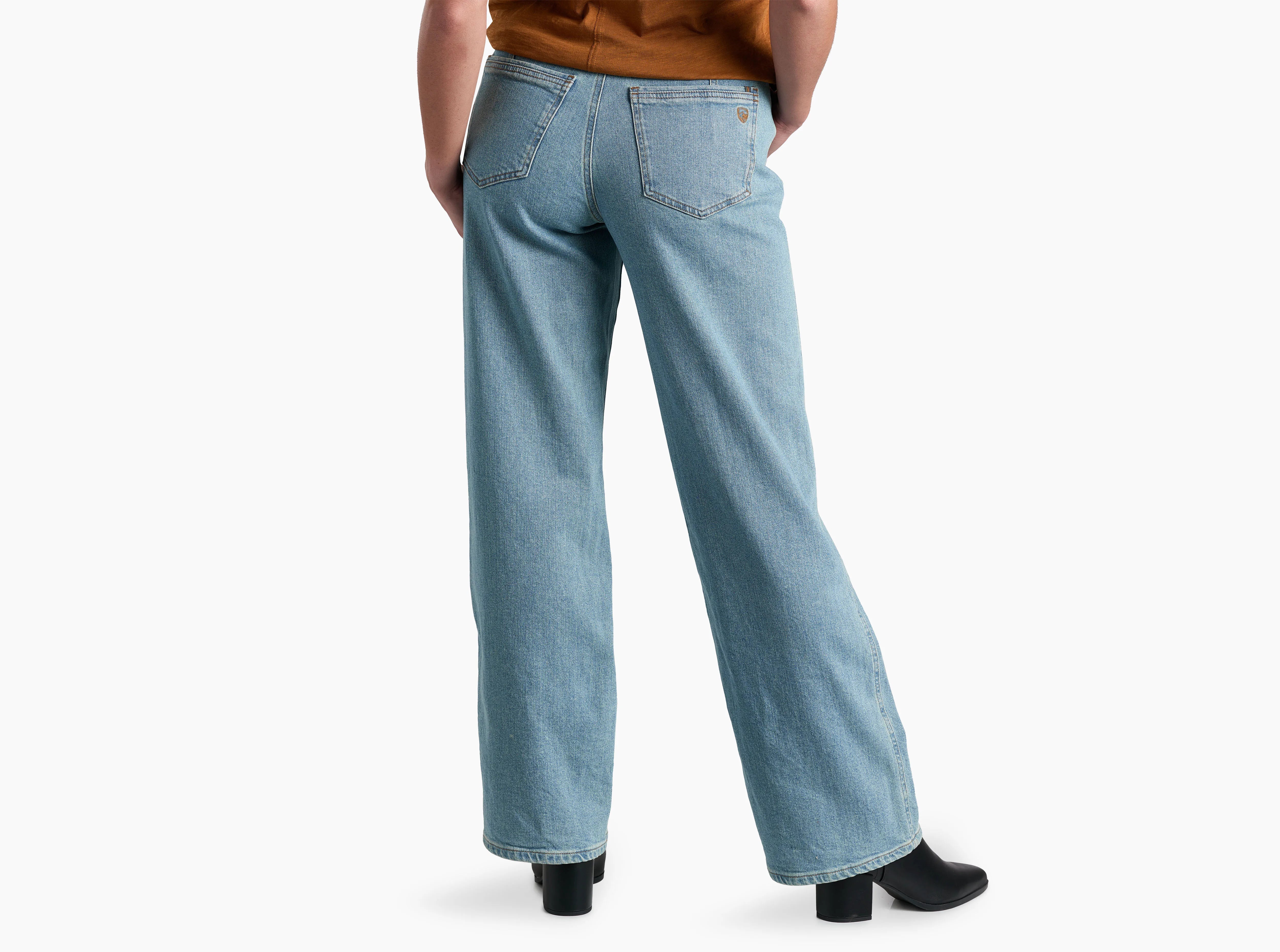 Kontour™ Rigid Wide-Leg Denim