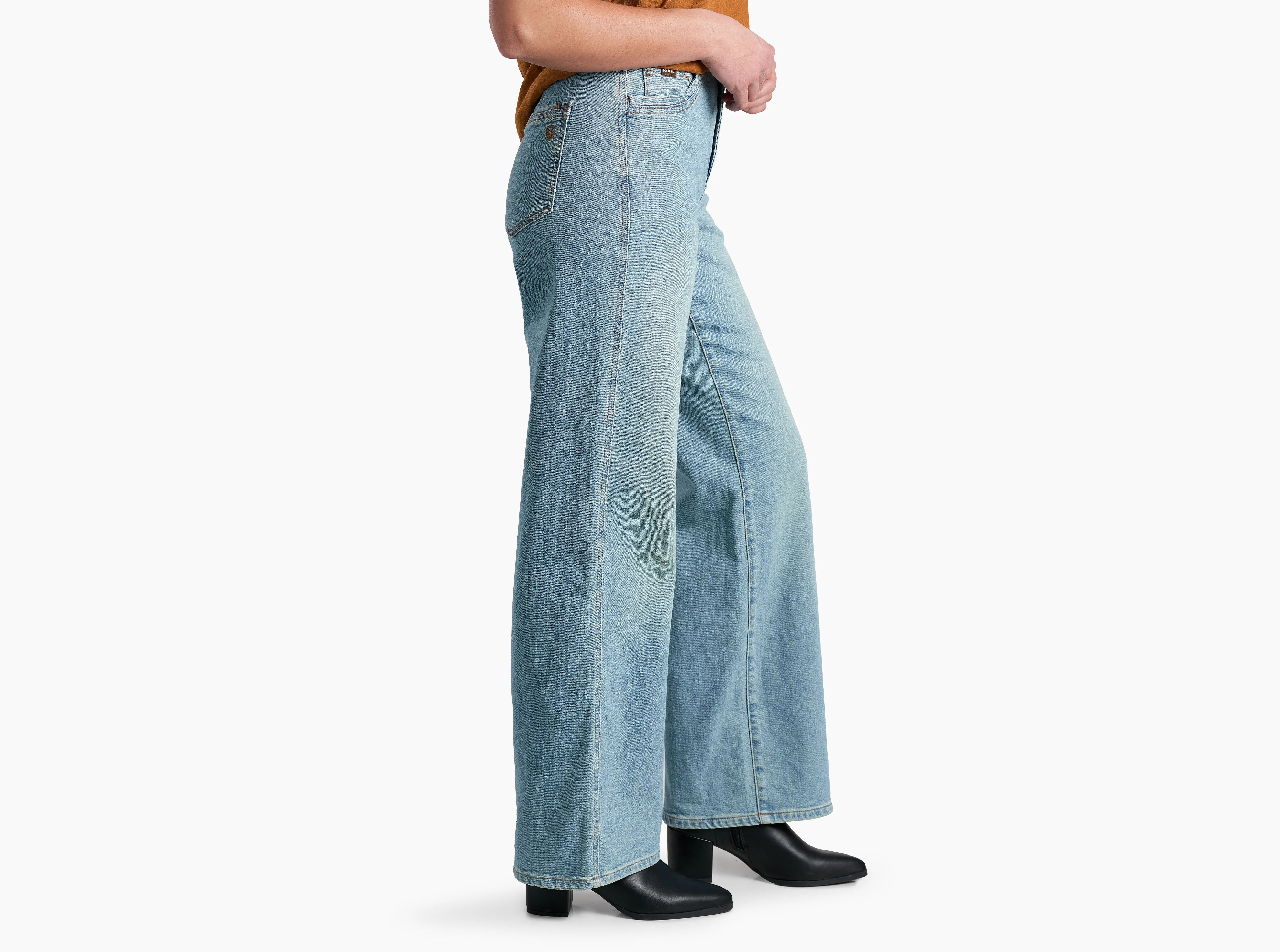 Kontour™ Rigid Wide-Leg Denim