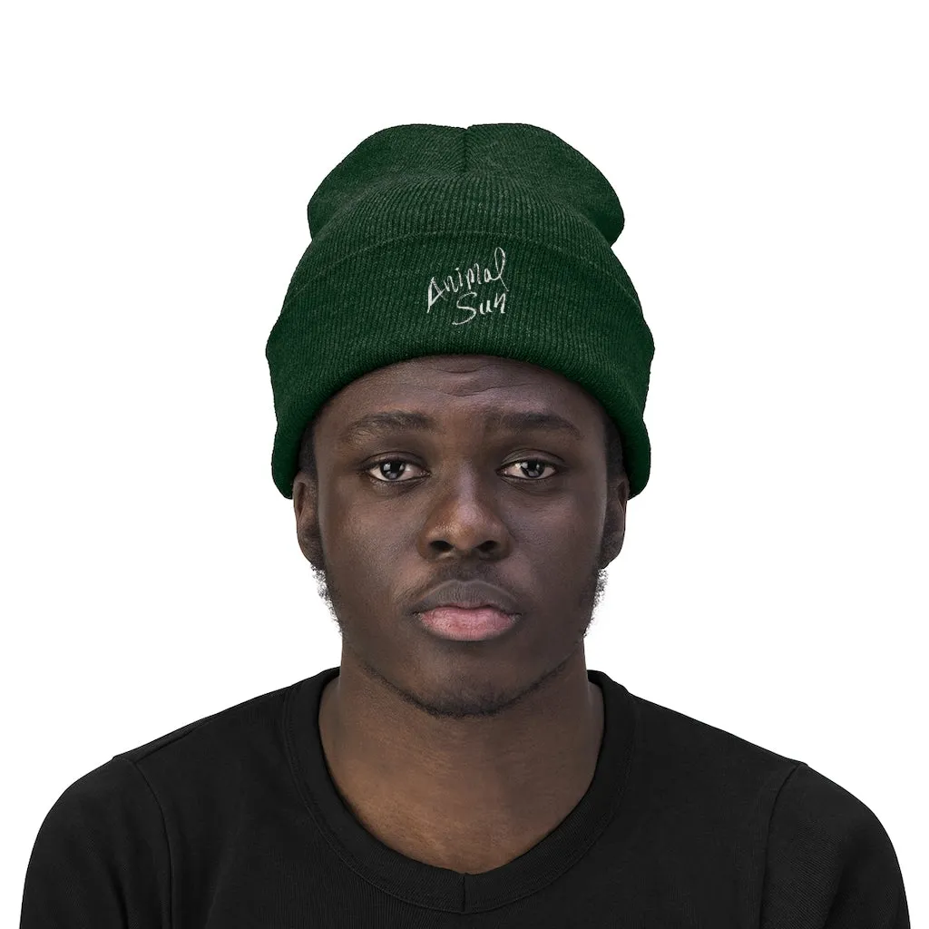 Animal Sun Knit Beanie